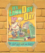A poster found on the Suburbia side
