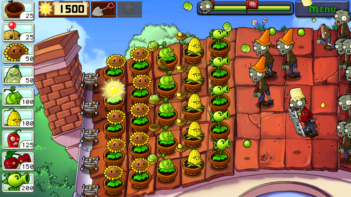 Level 5-2, Plants vs. Zombies Wiki