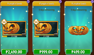 Pumpkin's seeds in the store (10.9.1, Promoted)