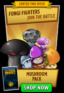 Poison Mushroom in an advertisement for the Mushroom Pack