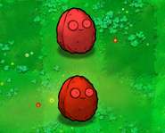 ]] Explode-o-nut (top) compared to normal Explode-o-nut (bottom)