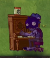 A poisoned Pianist Zombie