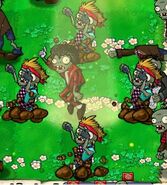 Dancing Zombie summoning his Backup Dancers