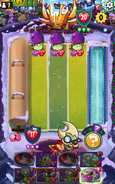 Three Poison Mushrooms on the field