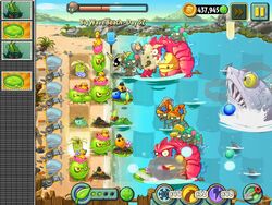 Big Wave Beach - Day 28, Plants vs. Zombies Wiki