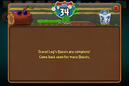 All of Travel Log's quests are completed