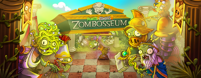 Plants vs Zombies 2 - The Zombosseum II 2023 Level 7 [Plants Lvl 1 & No  Premium] + DOWNLOAD