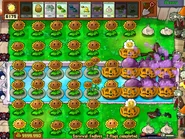 Stalling Football Zombies with Pumpkins