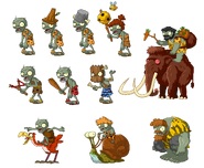 All Primitive Tribe zombies