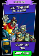 Trach Can Zombie in an advertisement for the Gravestone Pack