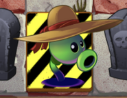 An endangered Shadow Peashooter