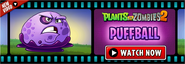 Puffball in an advertisement in the main menu screen