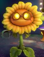 Solar Flare costume for the Sunflower in Plants vs. Zombies: Garden Warfare 2