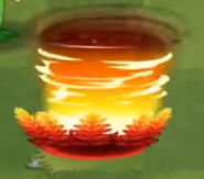 Inferno creating a fire tornado