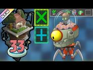 Plants vs Zombies 2 - Modern Day Day 33 -Plants Lvl 1 & No Premium-