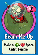 The player receiving Beam Me Up from a Premium Pack