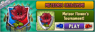 Meteor Flower in an advertisement for Meteor Flower's Tournament in Arena
