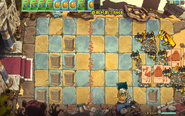 Playing the level