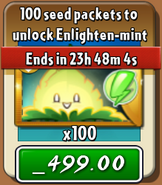 Unlock Enlighten-mint Piñata in the new store