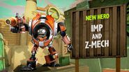 An advertisement featuring Imp and Z-Mech