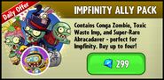 Toxic Waste Imp on Impfinity's Ally Pack