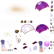 Scaredy-shroom's sprites