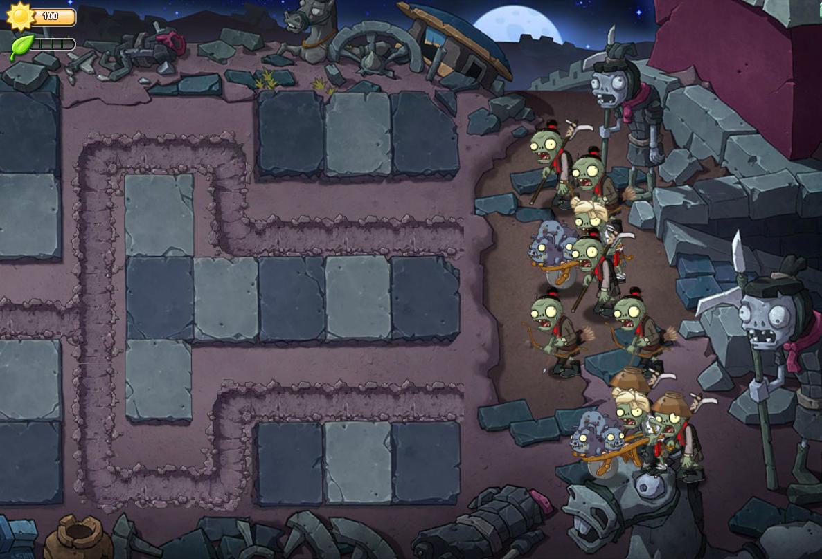 Plants vs Zombies Universe EMPEROR'S MAUSOLEUM ENDING 