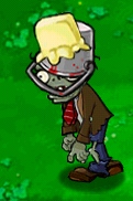 Buttered Buckethead Zombie