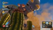 The Zombot in the E3 Trailer of Garden Warfare in Garden Ops (this never happens in-game)