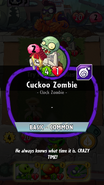 Cuckoo Zombie's statistics