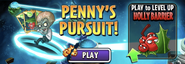 Holly Barrier in an advertisement for Penny's Pursuit