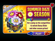 Dazey Chain in an advertisement for Summer Daze Season in Arena