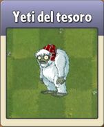 Yeti del tesoro, ahora con un gorro de dormir.