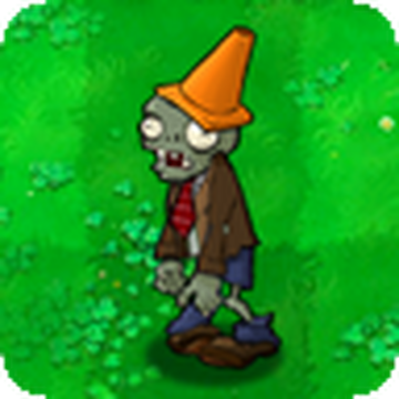  Plants vs. Zombies 2 Wall Decal: Conehead Zombie (6 in