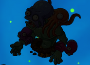 Octo Zombie's silhouette