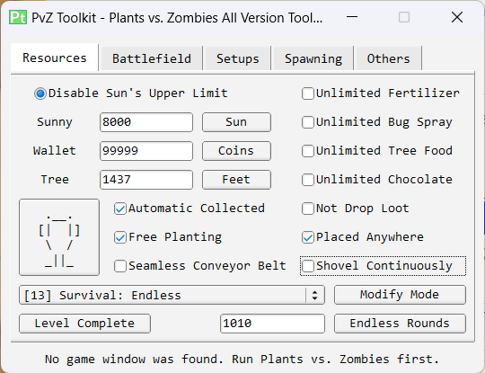 Plants VS Zombies Mod Hack Apk Multi Plants 0 Sun No Reload