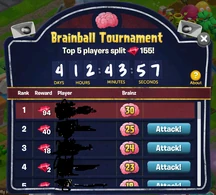 GUI used to find out scores and attack people