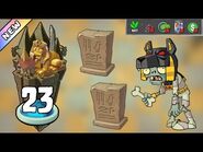 Plants vs Zombies 2 - Ancient Egypt Day 23 -Plants Lvl 1 & No Premium-