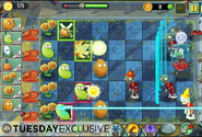 The planned color for the zombie force field featured in Electronic Arts' Tuesday Exclusive screenshot, likely changed due to the color being too similar to Infi-nut's.