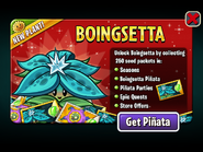 Boingsetta in an advertisement