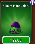 Ali-mint Plant Unlock in the store (10.9.1, Plants)
