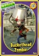 Buckethead Zombie's sticker