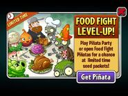 Sling Pea in an ad for Food Fight Level-Up