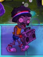 Hypnotized Boombox Zombie