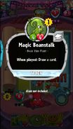 Magic Beanstalk's statistics