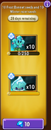 Frost Bonnet's piñata in the store