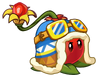 Pomegranate (wool aviator hat and goggles)