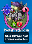 The player receiving Portal Technician from a Premium Pack