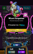 Wizard Gargantuar's statistics