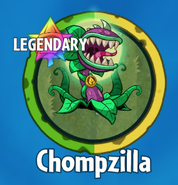 The player receiving Chompzilla from a Premium Pack